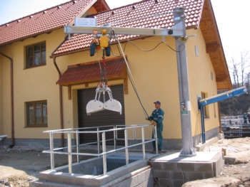 zařízení pro strojní těžení štěrku a písku