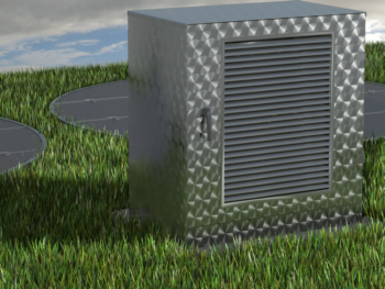 Nerezový přístřešek