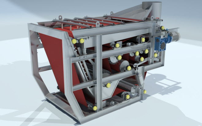 Sítopásový lis Compacteron C8