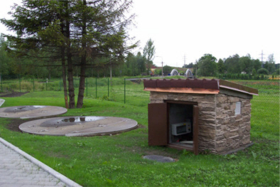 Příklad umístění ČOV SC 100