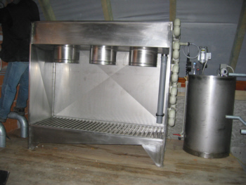 zařízení Stainless Sacker S3